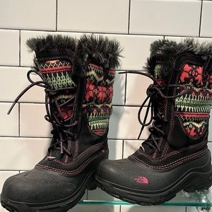 THE NORTH FACE SHELLISTA LACE NOVELTY WINTER BOOT GIRLS' or Womens size 5
